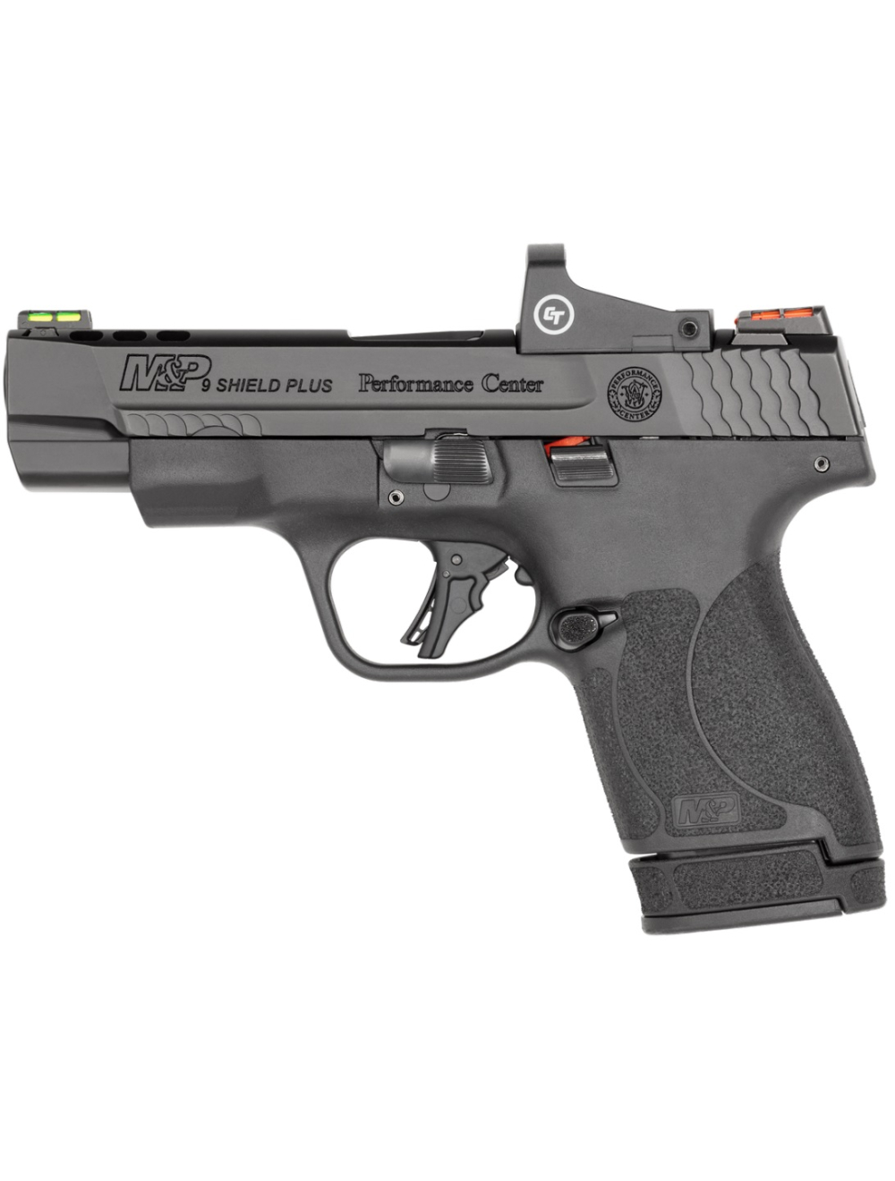 Smith & Wesson Performance Center M&P9 Shield Plus Pistol With Crimson Trace Red Dot 4,