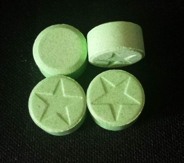 Green Star Ecstasy Pills